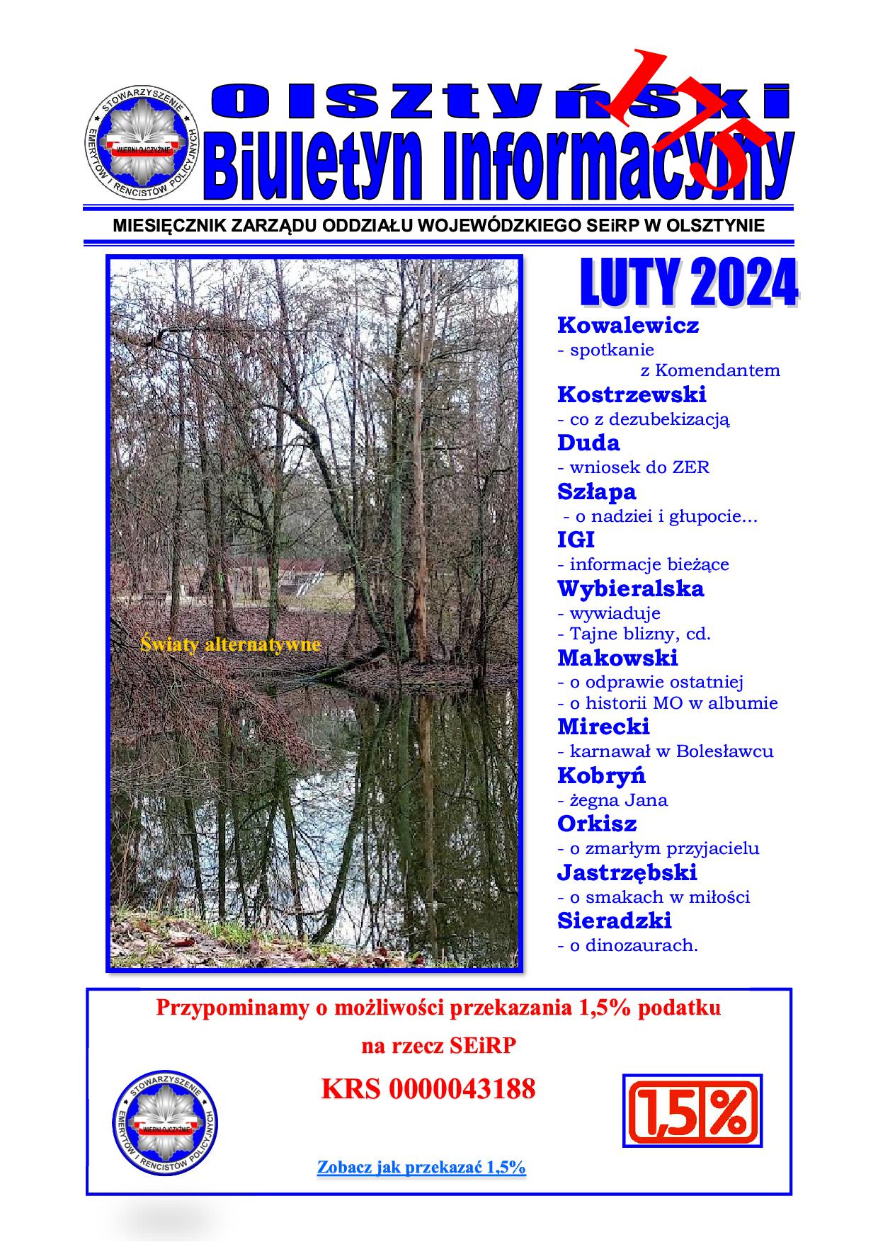 Olsztyński Biuletyn Informacyjny / Luty 2024